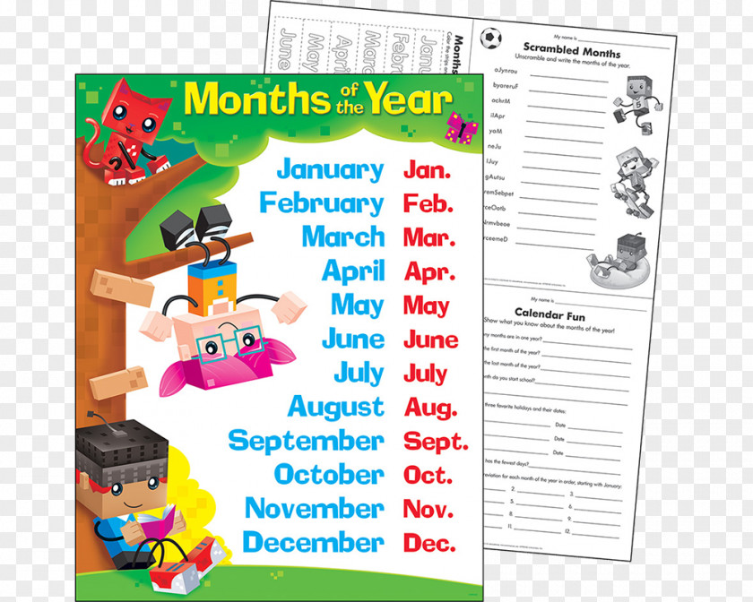 Meses Learning Chart Education Classroom Teaching PNG