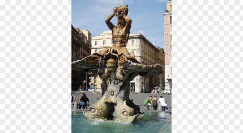 Nile Boat Fontana Del Tritone, Rome Trevi Fountain Dei Quattro Fiumi Piazza Barberini Spanish Steps PNG