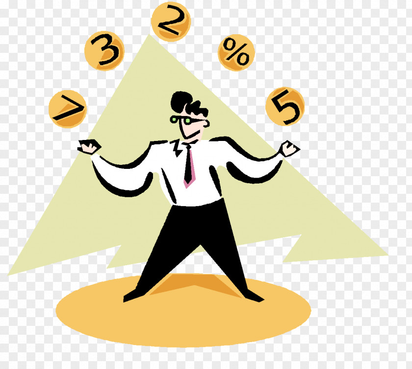 Juggling Accounting Organization Motivation Feeling Clip Art PNG