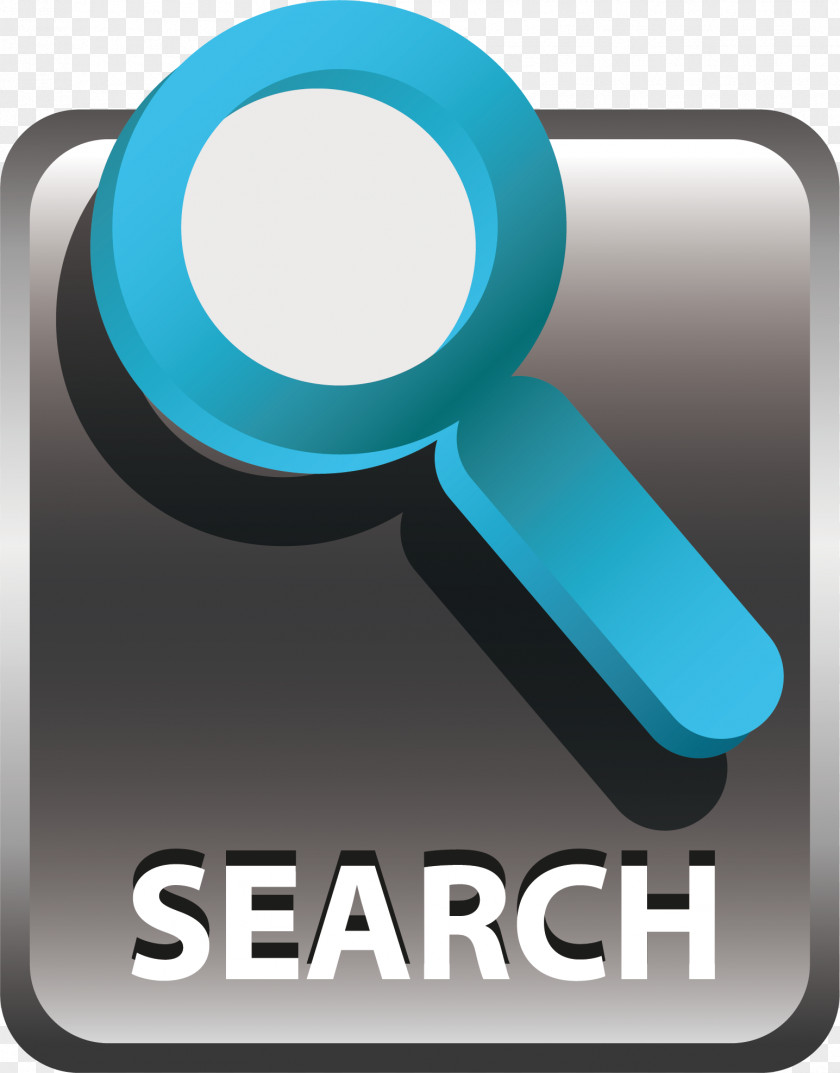Magnifying Glass Button Download PNG