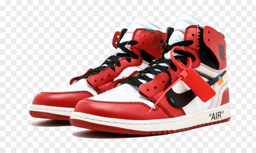 Nike Air Jordan Force Off-White Sneakers PNG