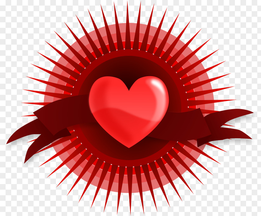 Red Love Heart Pictures Clip Art PNG
