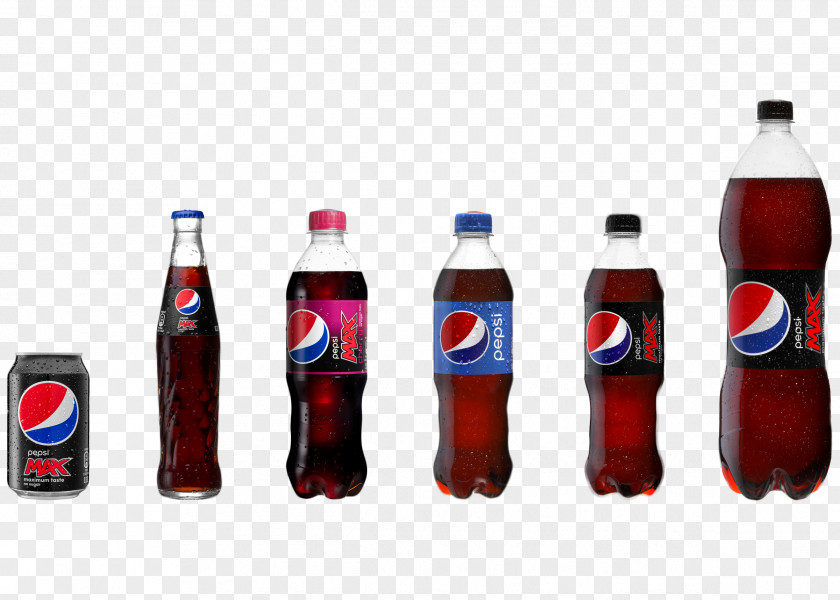 Soft Fizzy Drinks Pepsi Max Cola Bottle PNG