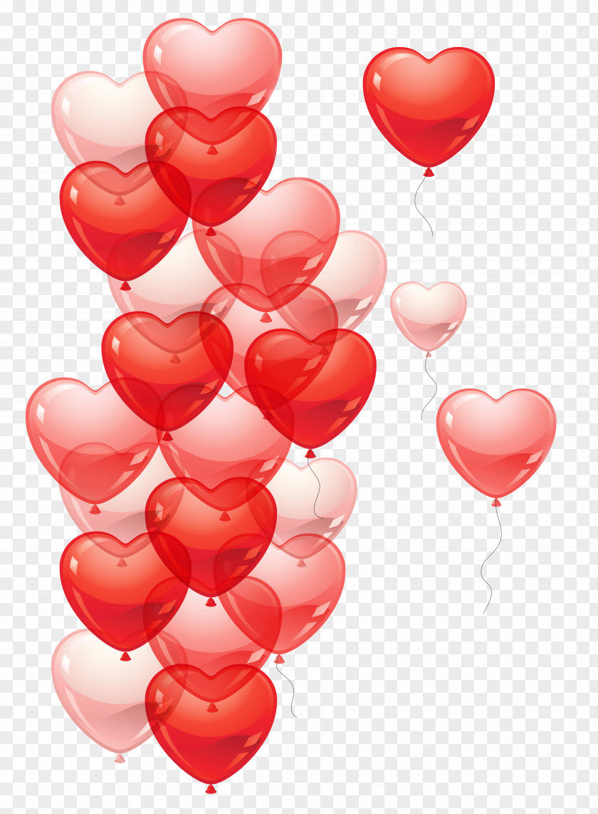 Transparent Heart Baloons Picture Balloon Clip Art PNG