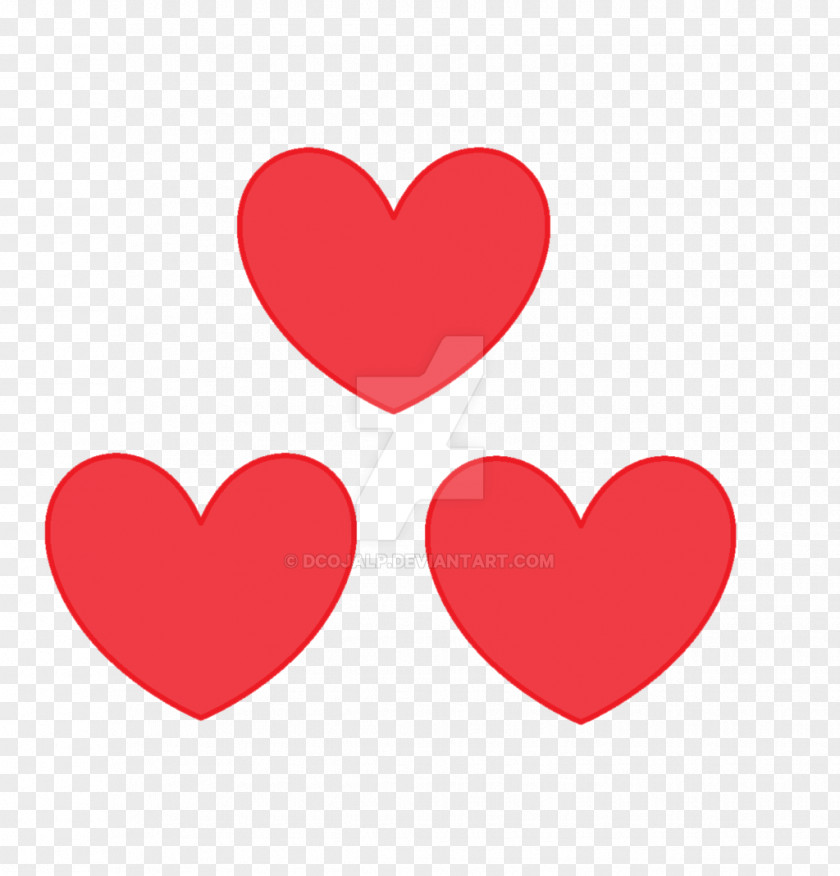 Valentine's Day Heart Font PNG
