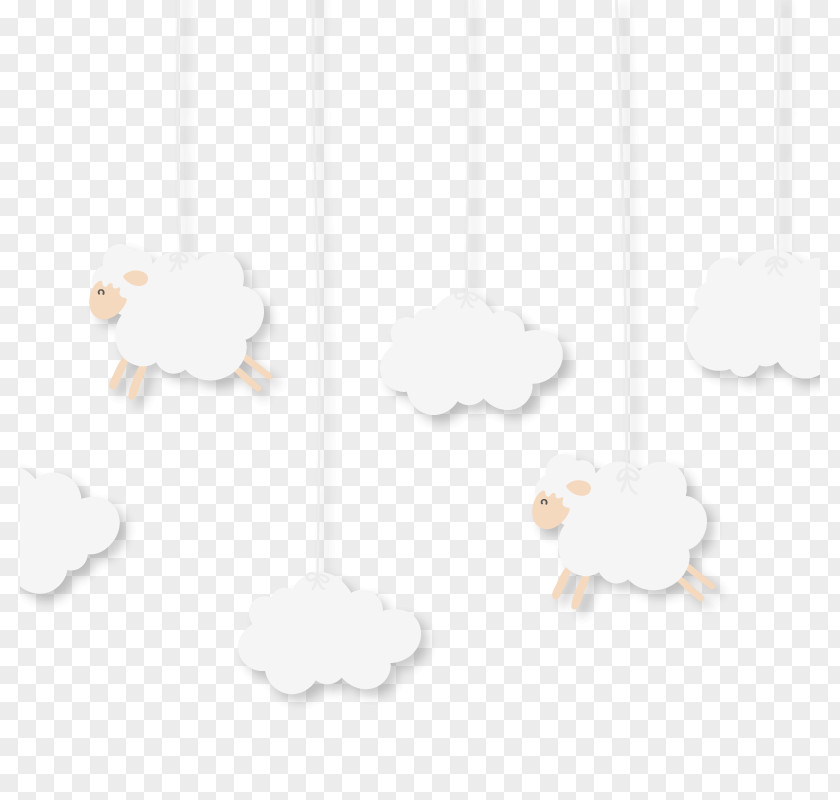 Vector Clouds And Sheep Flooring Area Angle Pattern PNG