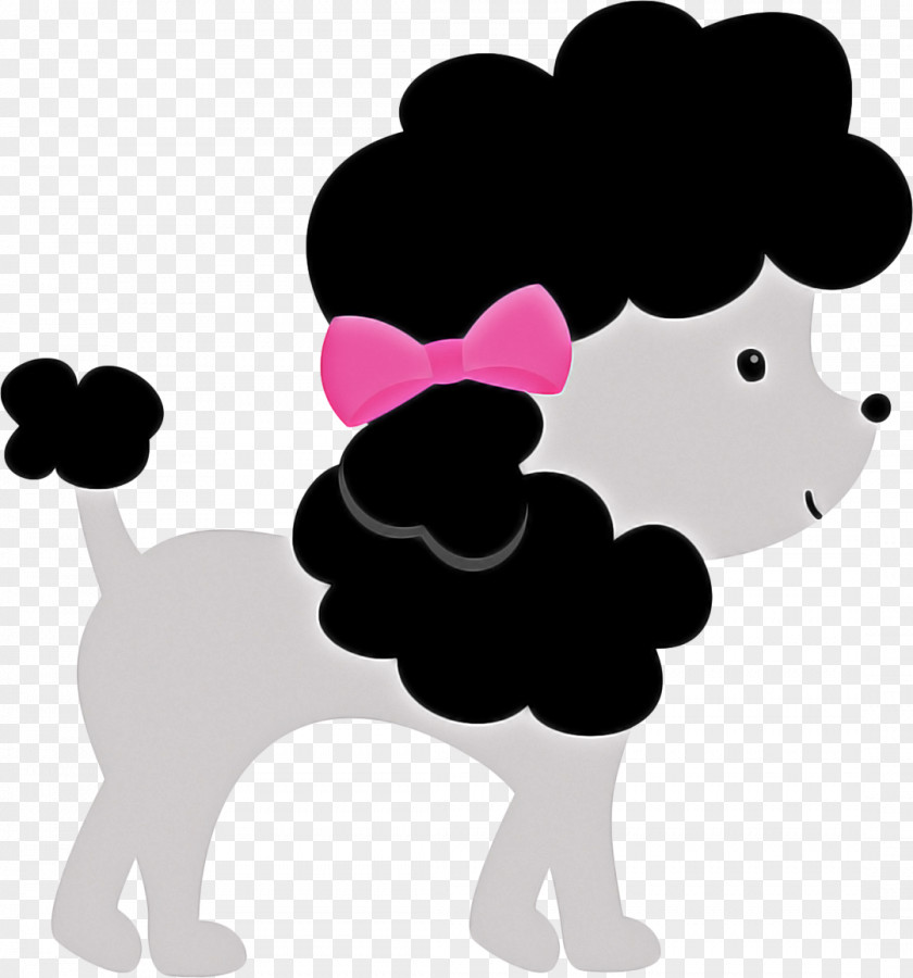 Animation Miniature Poodle Love Silhouette PNG