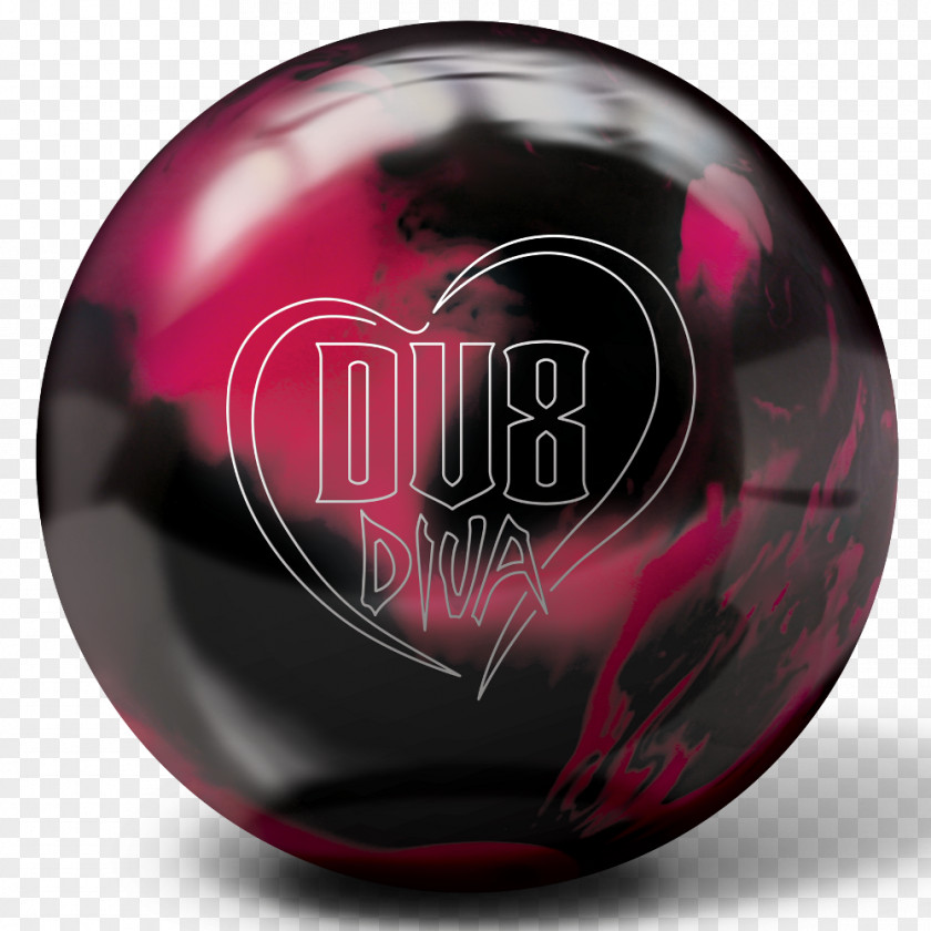 Bowling Balls DV8 Diva Style Ball Turmoil Solid Brunswick Magnitude 035 PNG
