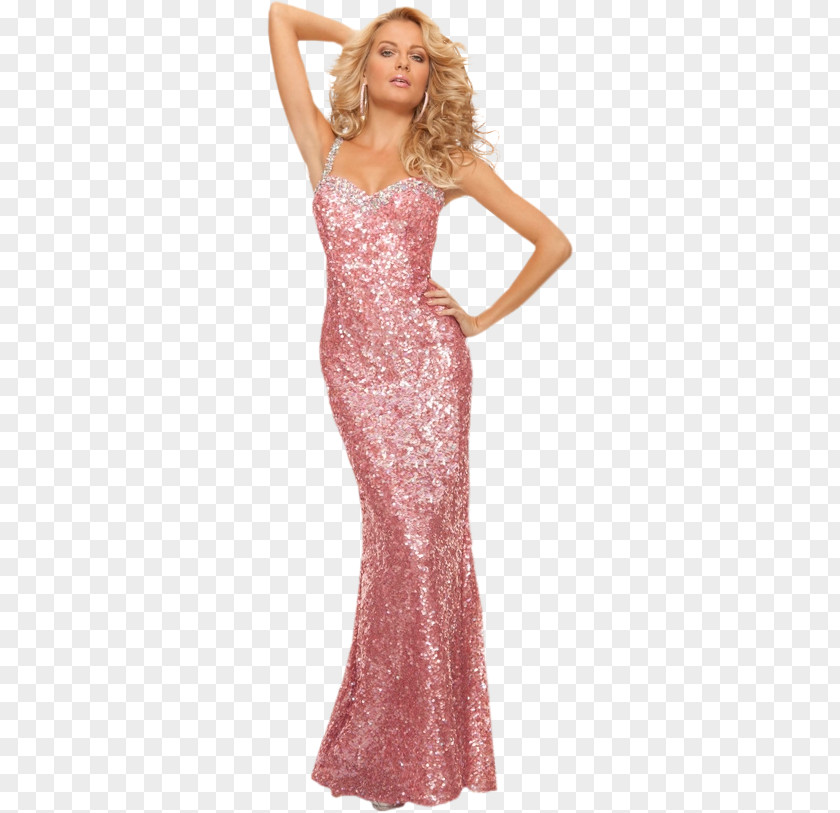 Dress Formal Wear Sequin Prom Fashion PNG