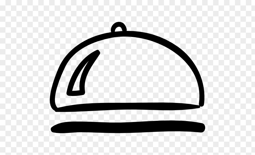 Food Hand-drawn White Headgear Line Clip Art PNG