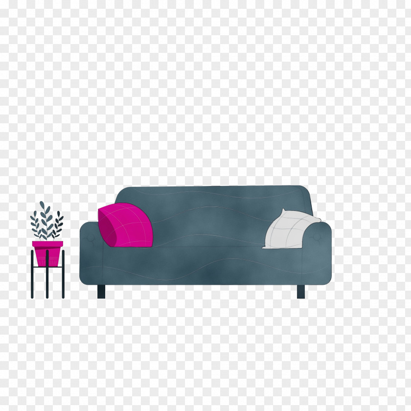 Sofa Bed Furniture Chaise Longue Couch Rectangle PNG