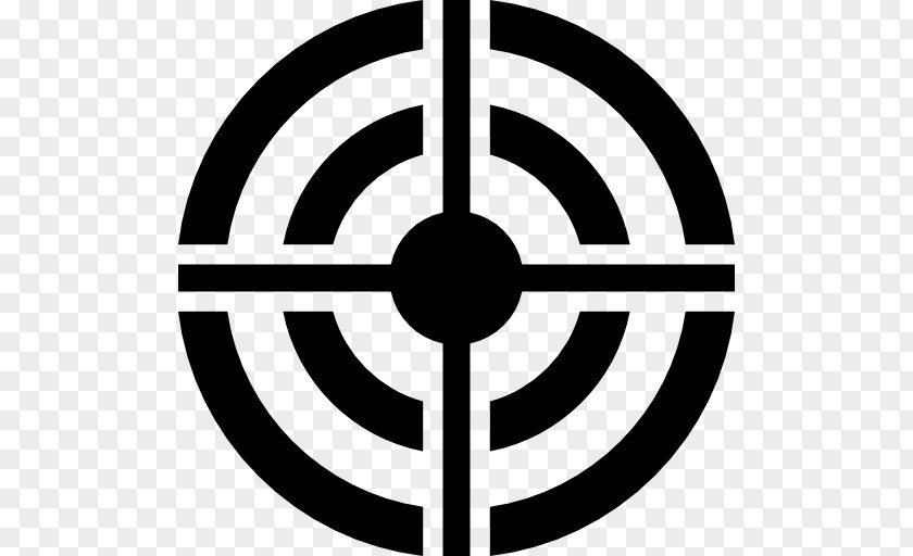 Symbol Bullseye Shooting Target PNG