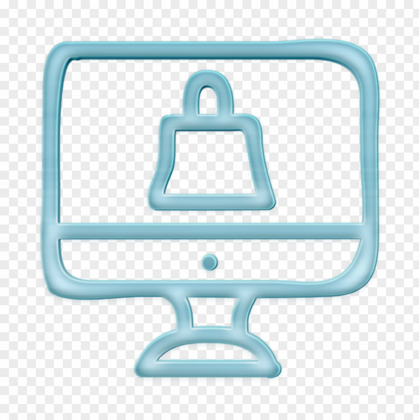 Turquoise Meter Computer Icon Delivery Ecommerce PNG