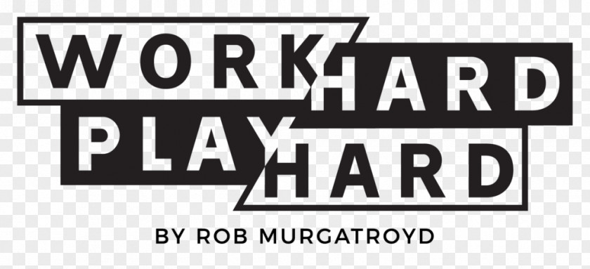 Work Hard, Play Hard Episode Podcast Logo PNG