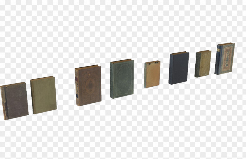 A Row Of Vintage Books Book 3D Computer Graphics FBX Autodesk 3ds Max PNG