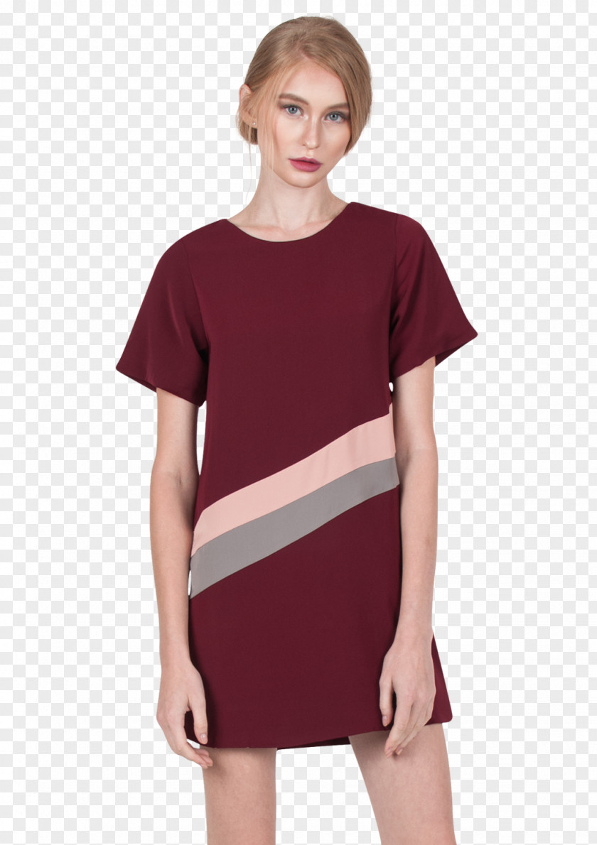 ELLYSAGE T-shirt Dress Shoulder Sleeve PNG