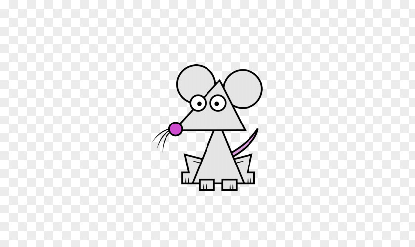 Geometric Mouse Creative Computer Rat ICO Icon PNG