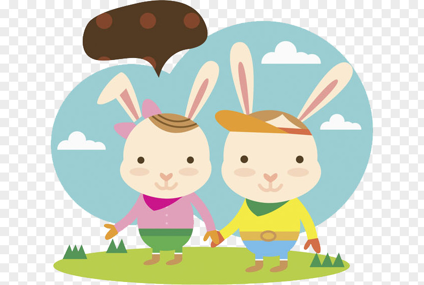 Hand Rabbit Easter Bunny Clip Art PNG