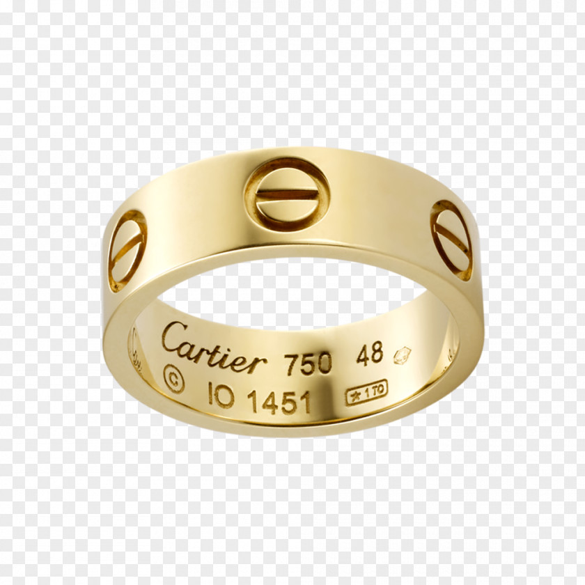 Imitation Cartier Ring Colored Gold Diamond PNG
