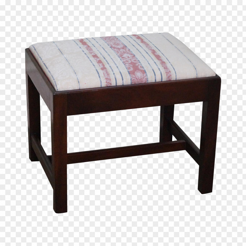 Mahogany Chair Table Foot Rests Garden Furniture PNG