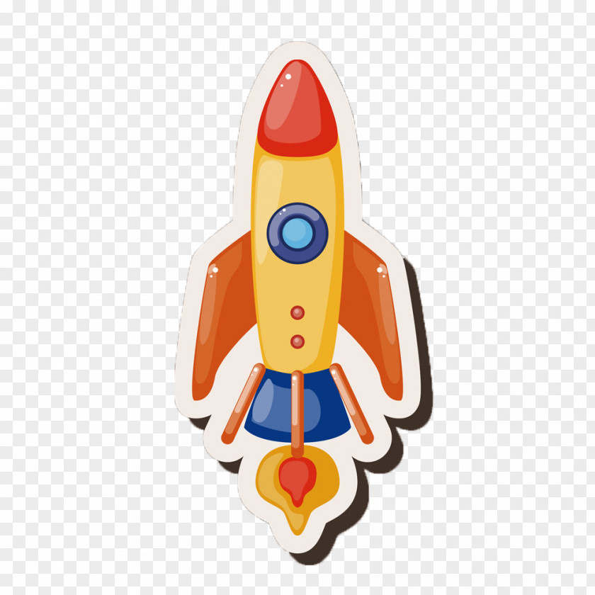Rocket Illustration PNG
