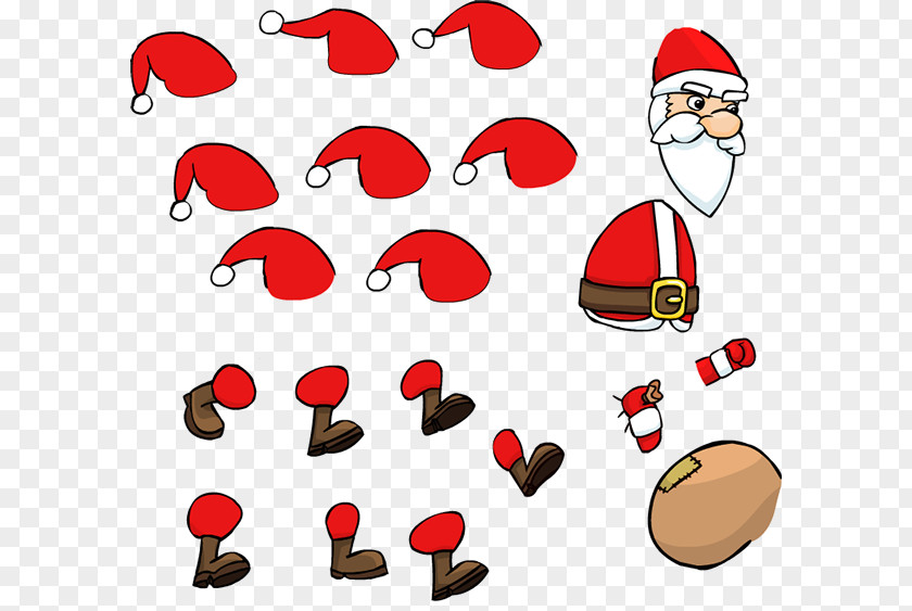 Santa Claus Cartoon Clip Art PNG