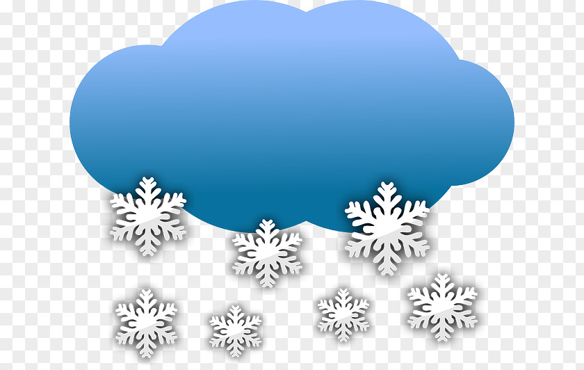 Snow Clip Art Rain And Mixed Cloud Openclipart PNG
