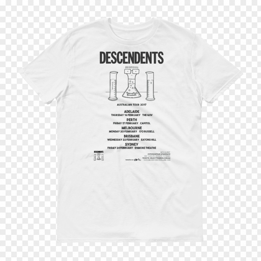 T-shirt Enjoy! Descendents Milo Goes To College Phonograph Record PNG