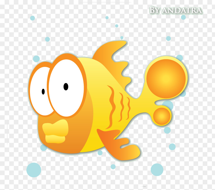 Vector Fish Tropical Cartoon Clip Art PNG