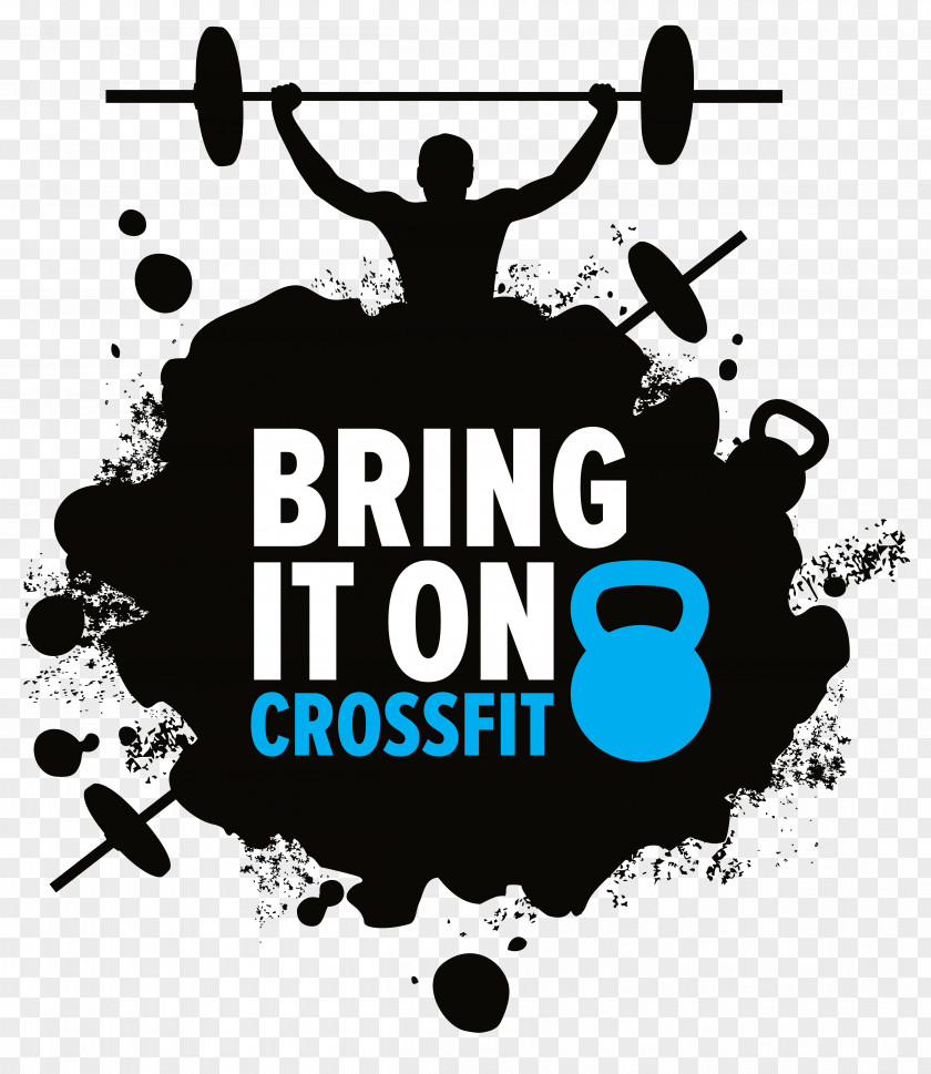 Bring It On CrossFit Games Brand Logo PNG