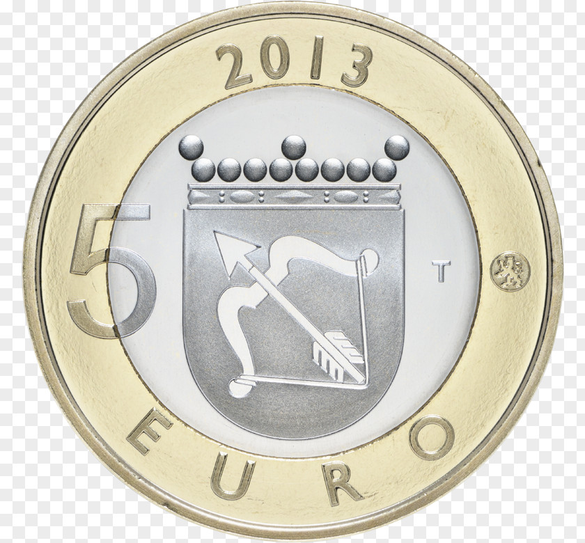 Coin Finland 2 Euro PNG