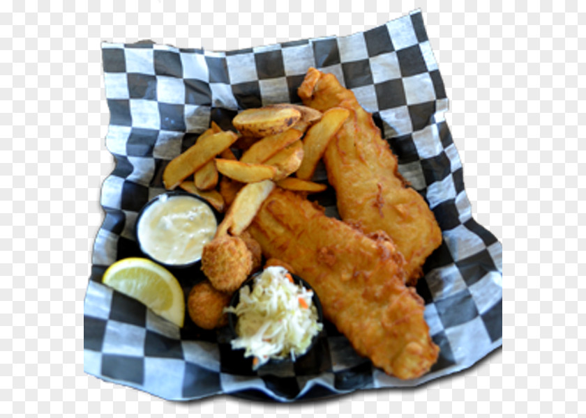 Fried Chicken Fish And Chips Fritter Fast Food PNG
