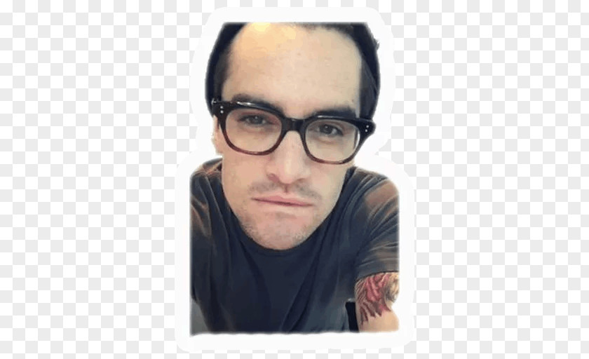 Glasses Brendon Urie Musician Panic! At The Disco Emo PNG