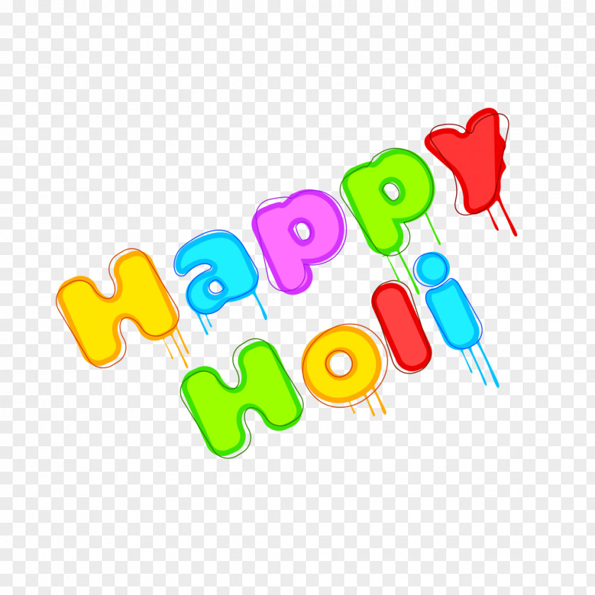 Happy Holi Text Clip Art Brand Logo Product Design PNG