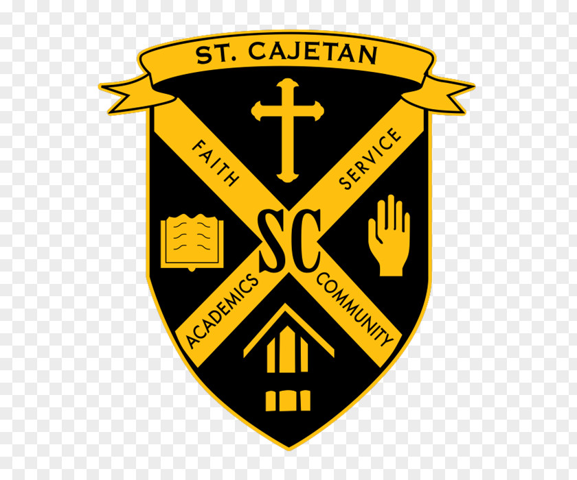 School St. Cajetan Saint Symbol Academy Of St Benedict PNG