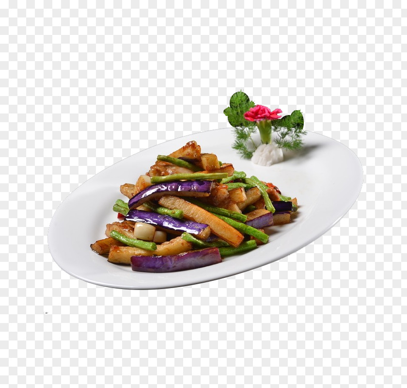 Aubergine Poster Fried Eggplant Dish Aubergines Stewing Bean PNG