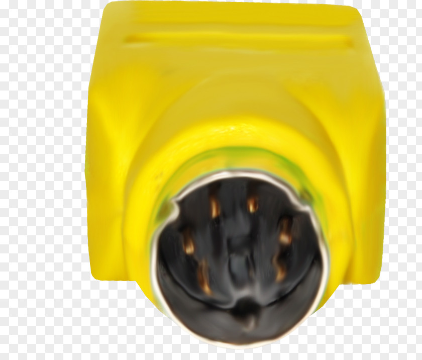 Beautiful Yellow Pencil Sharpener PNG