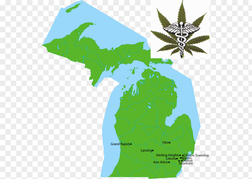 Cannabis Border Michigan Royalty-free PNG