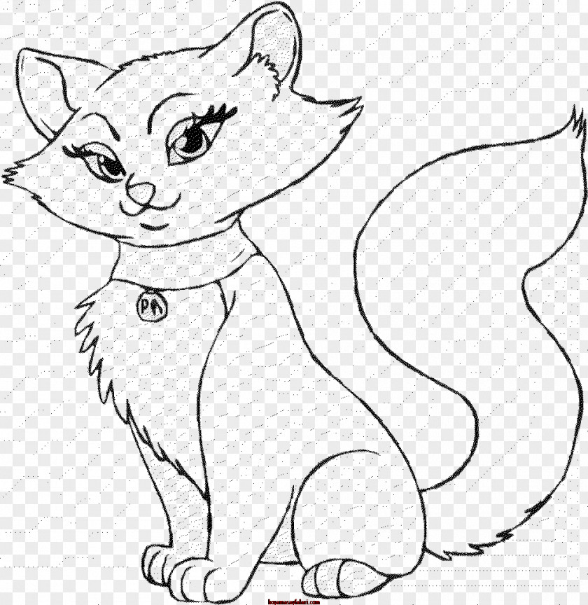 SALVAJE Cat Kitten Drawing Clip Art PNG