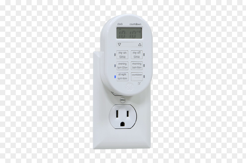 Chimes Timer General Electric Lighting AC Power Plugs And Sockets Countdown PNG