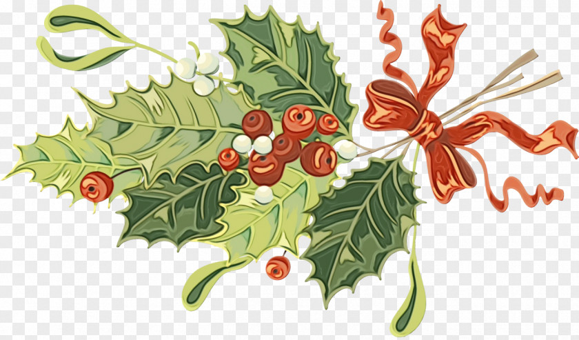 Branch Tree Holly PNG