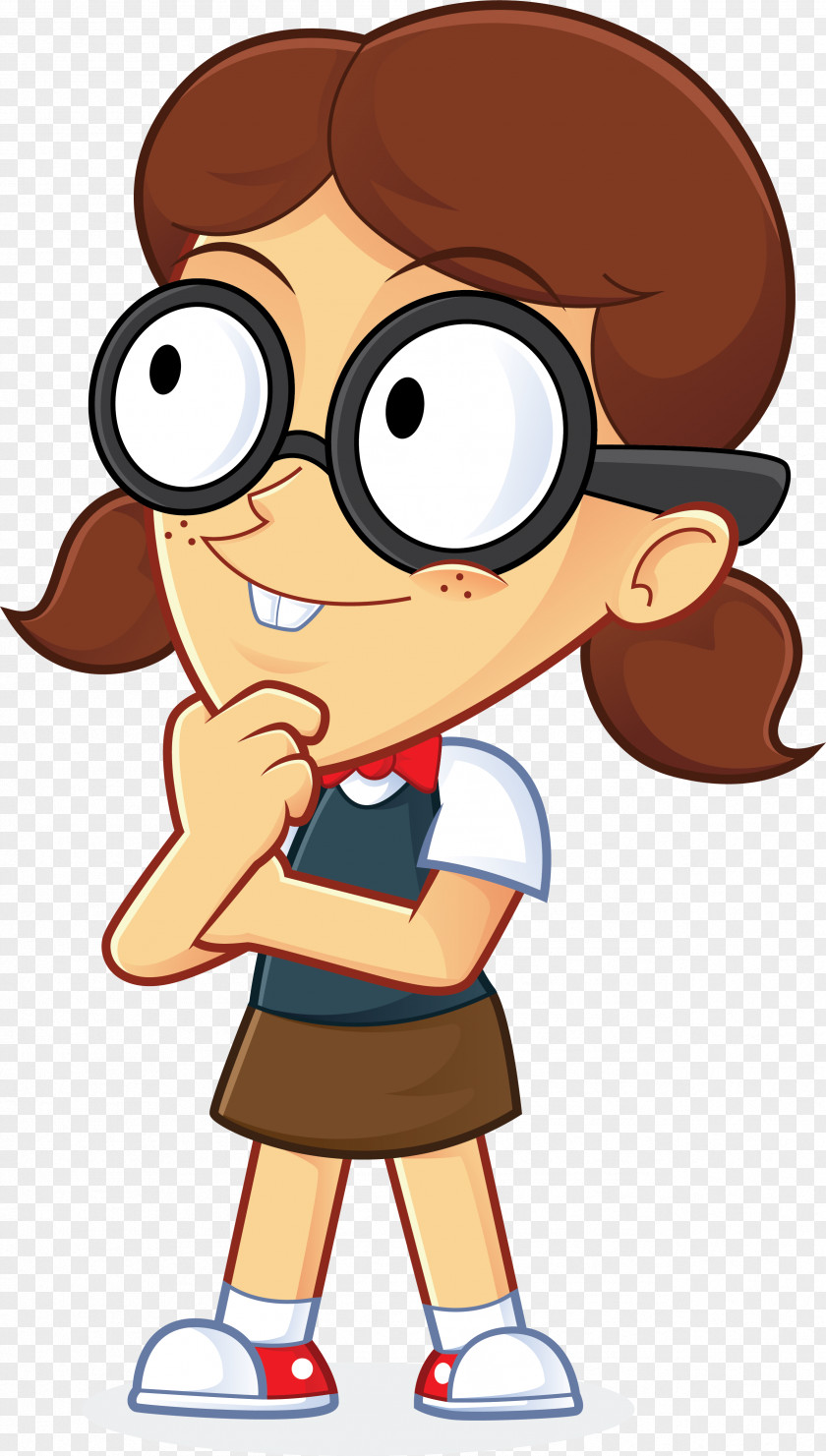 Girl PNG , People Thinking s clipart PNG