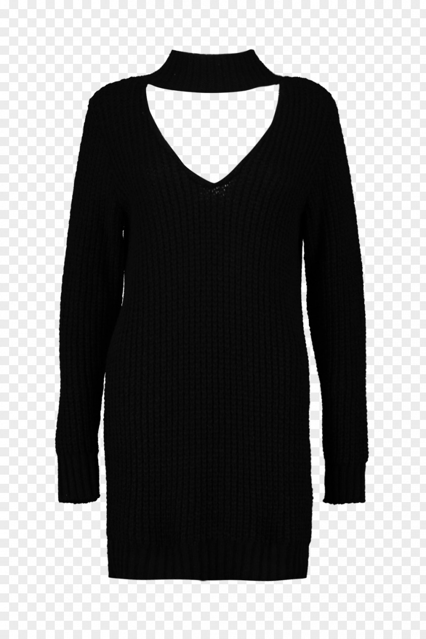 Sleeve Sweater Outerwear Neck PNG