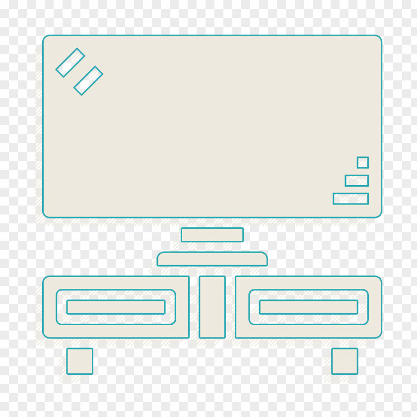 Tv Icon Set Home Equipment PNG