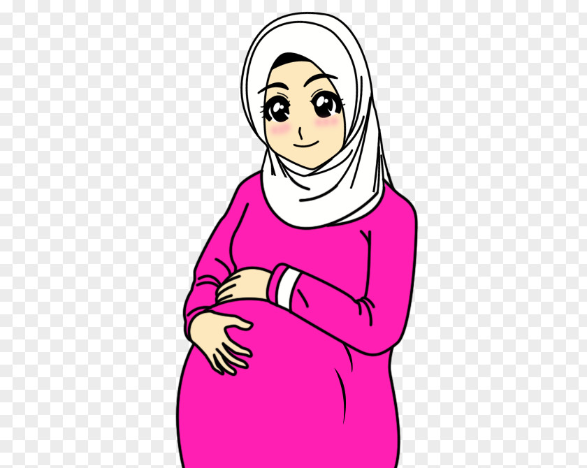 Child Cartoon Woman Mother Pregnancy PNG