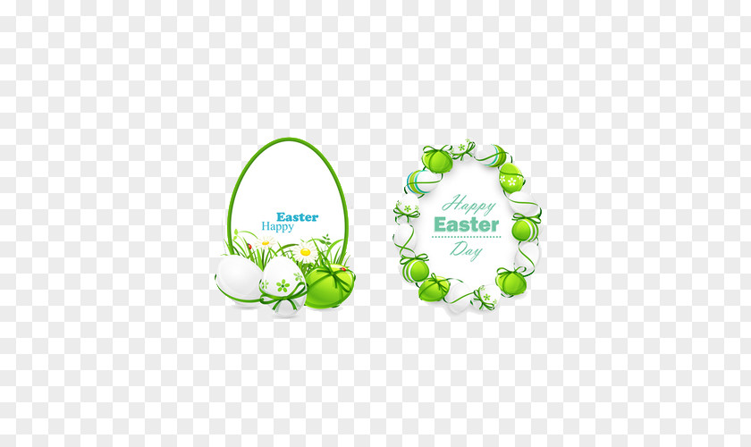Easter Ribbons Decorate The Border Egg Clip Art PNG