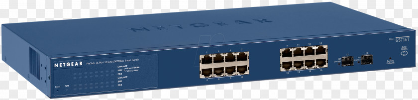 Network Switch Gigabit Ethernet Computer Netgear Port PNG