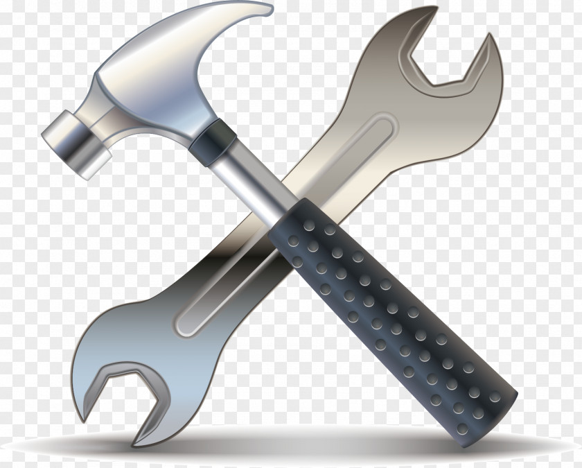 Wrench Hammer Material Picture Icon PNG