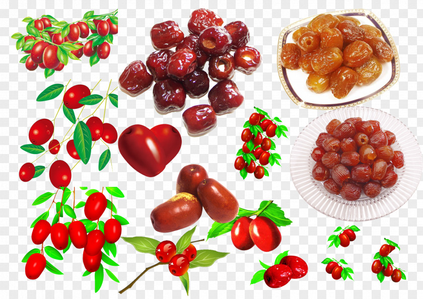 Dates Layered Graph Tomato Berry Jujube Food PNG