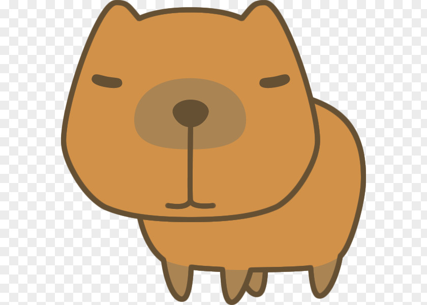 Dog Capybara Snout Freelancer PNG
